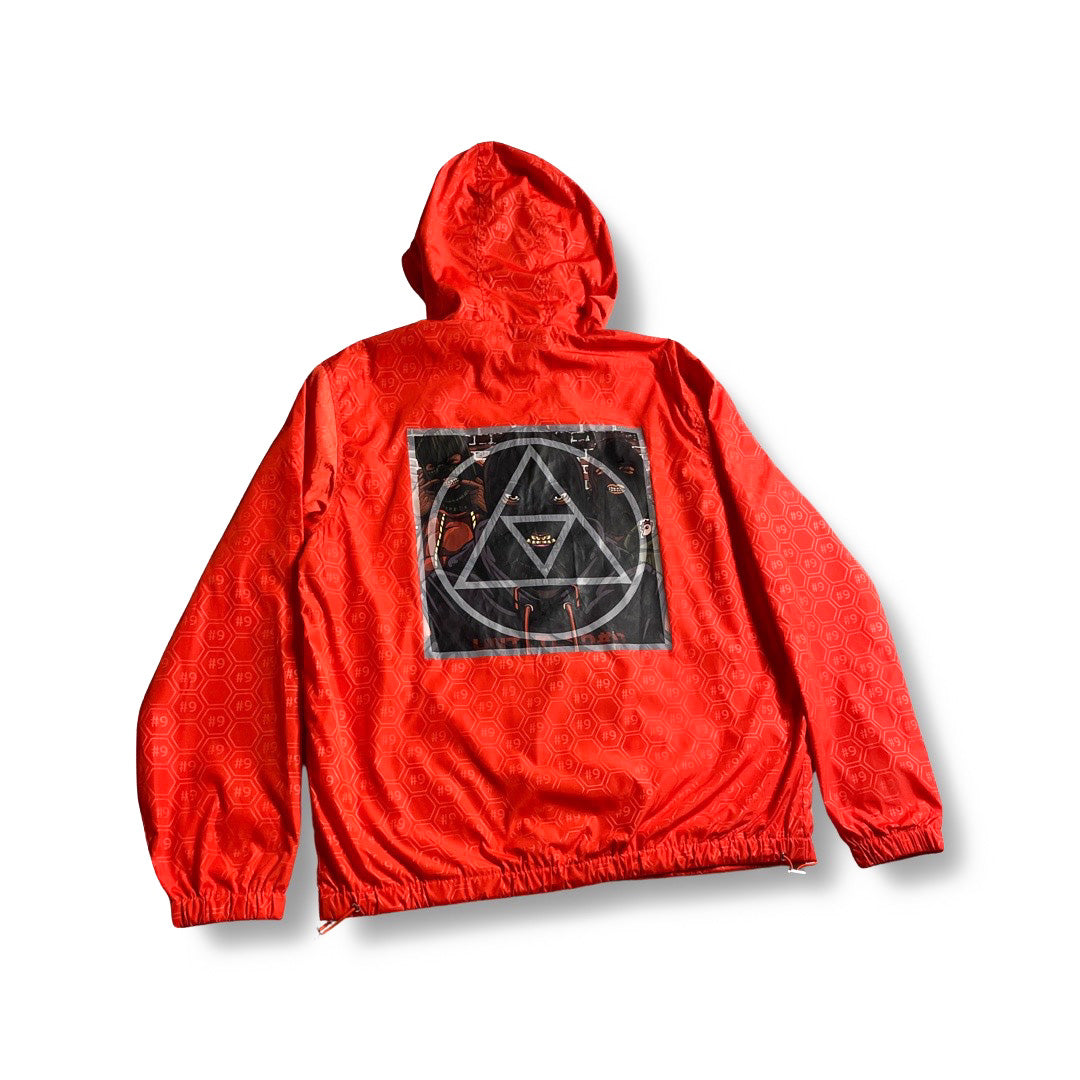 Hoodie: Honeycomb (Orange)