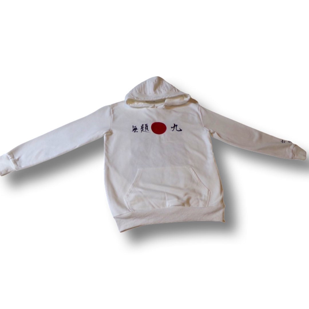 Hoodie (Men’s White Risen Sun)